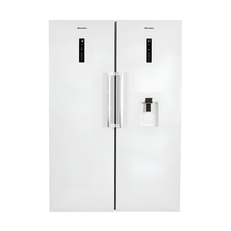 Himalaya Ice Age Twin Refrigerator Freezer یخچال فریزر دوقلو هیمالیا مدل آیس ایج (Ice Age) سفید - Image 1