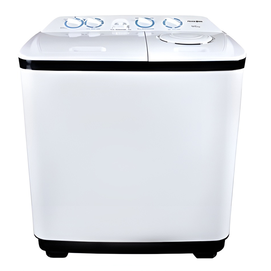 Pakshoma 9.6 kg twin washing machine, model PTN-9604 AJ ماشین لباسشویی دو قلو پاکشوما مدل 9604 - Image 1