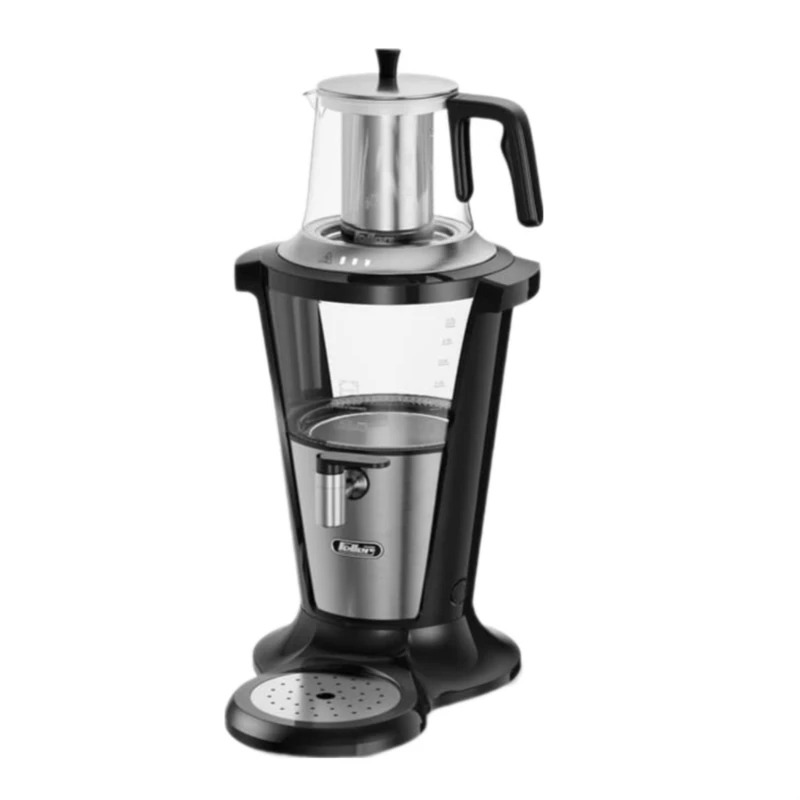 Fler Electric Samovar Model TS-380 (Black.White) سماور برقی فلر مدل TS-380(مشکی.سفید) - Image 1